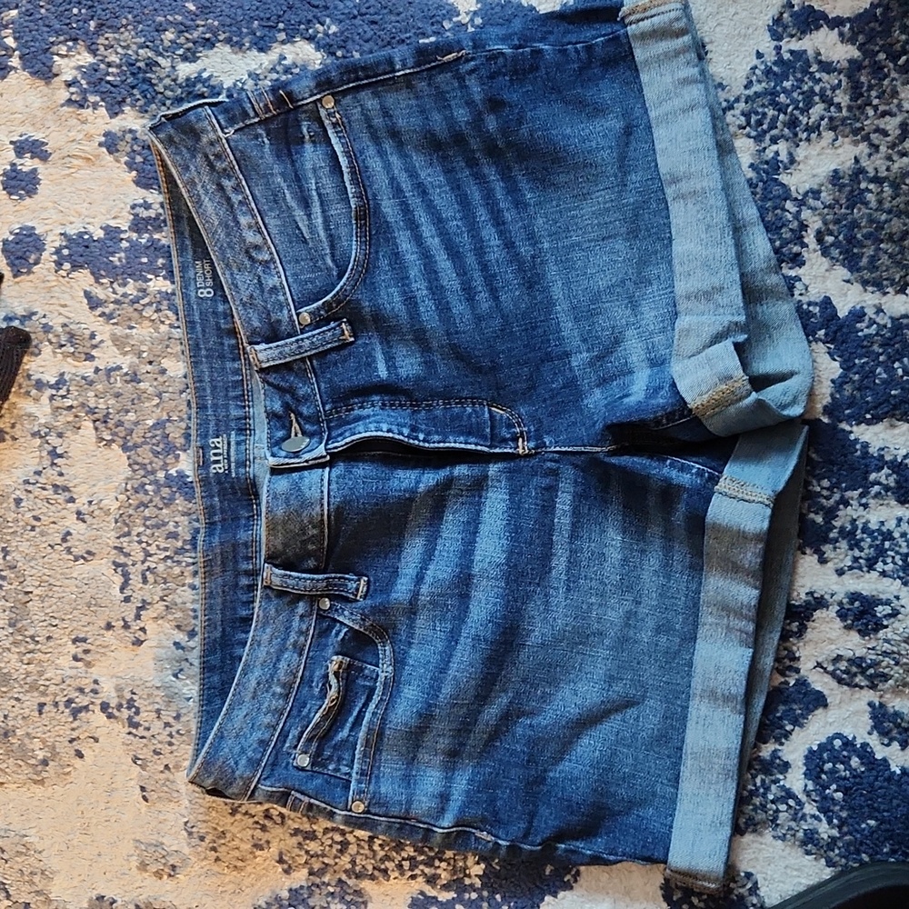 EUC Denim shorts, size 8